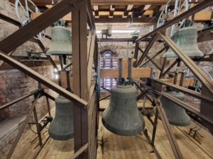 5 Glocken in der Glockenstube